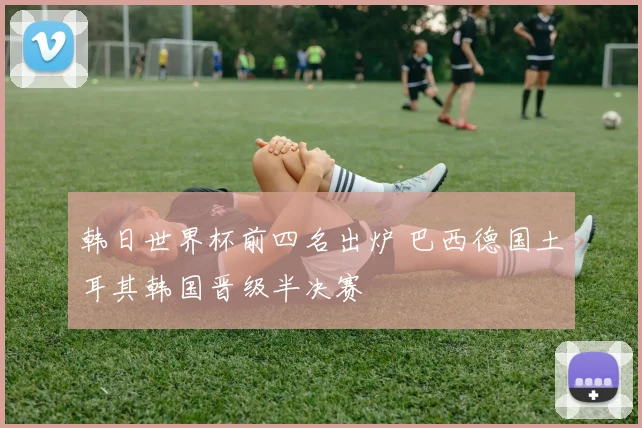 韩日世界杯前四名出炉 巴西德国土耳其韩国晋级半决赛